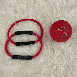 Pure Barre double tube and ball